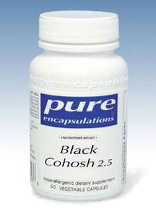 Black Cohosh 2.5 250mg 60 caps