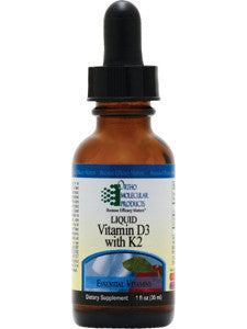 VITAMIN D3 WITH K2 LIQUID 1 OZ